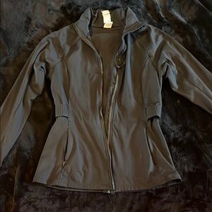 Fabletics Charcoal Utility Jacket